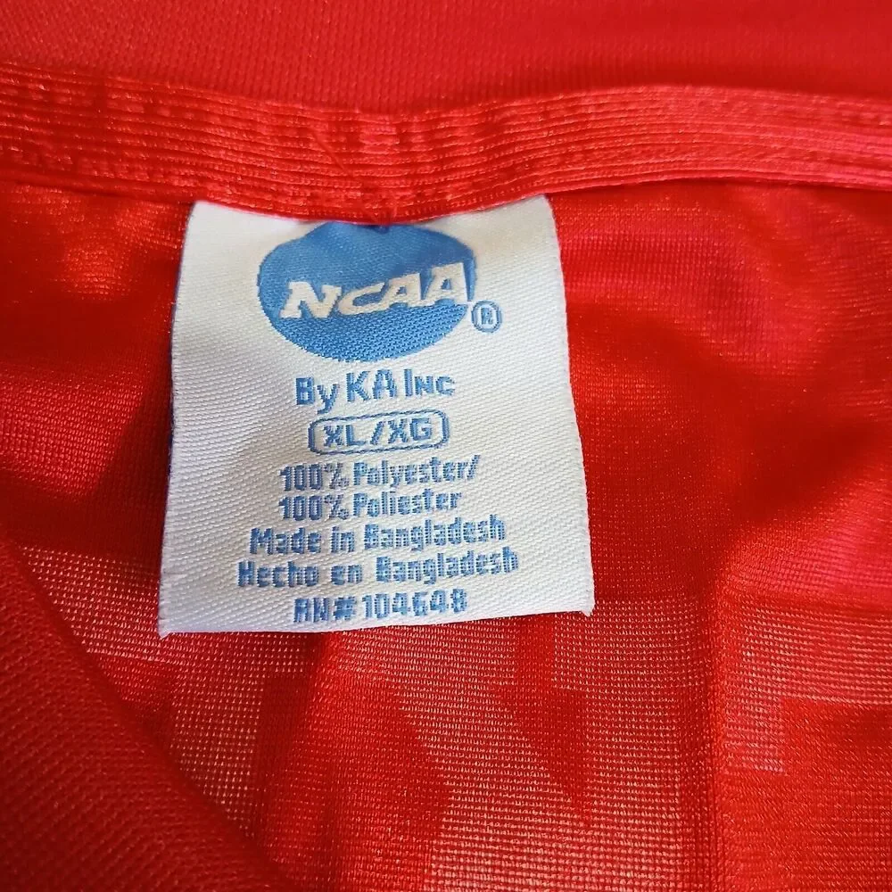 Ohio State Buckeyes Jersey Men XL Red Mesh Football OSU 28 NCAA KA Inc Team Gear - Picture 3 of 8